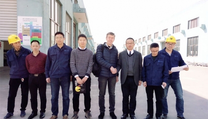 意大利客戶來我司考察洽談